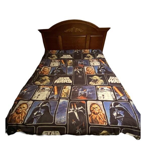 Vintage Star Wars Empire Strikes Back Comforter Twin/ Full 72x86 Jay Franco - Picture 2 of 16